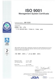 ISO9001 Cert